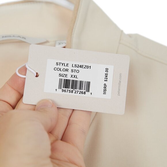 Peter Millar Full Zip Surge Vest in Stone Women's XXL NWT - Picture 5 of 9